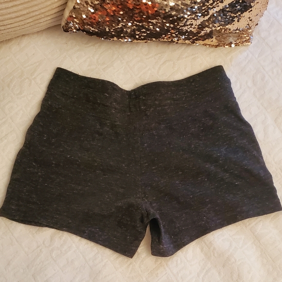 Nike cotton drawstring dark gray Shorts size small Fits like xsmall or for kids - Picture 3 of 6